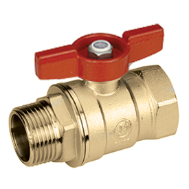 Ball valve, female-male connections
